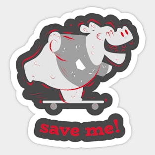 save me! Sticker